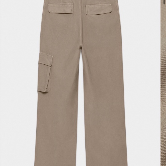 Aritzia Tan Straight Leg Cargo - Picture 4 of 6